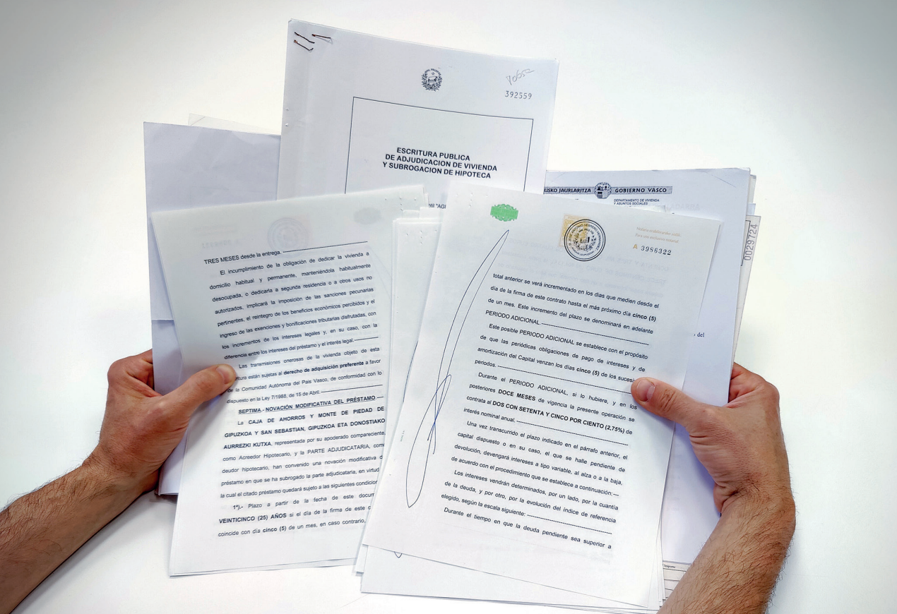 Documentos legales de reclamaciones bancarias - GesPrest